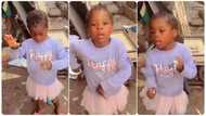 Little girl who said “sefepamini” seen dancing happily after Olamide, Pocolee, and others show her kindness in video