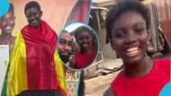 Afua Asantewaa's daughter spotted in town, speaks about her mum's GWR attempt for the first time