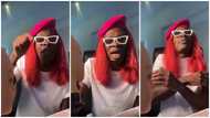 Shatta Wale goes into cross-dressing; spotted in video looking like Bobrisky in funny video