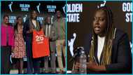 Ghanaian-American Ohemaa Nyanin appointed as manager of WNBA Golden State, speaks Twi at unveiling