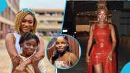 Wendy Shay’s goddaughter Tracy Shay wows fans with a flawless look in sleek ponytail hairstyle
