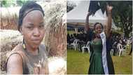 Lady Who Makes Bricks to Send Herself to School Finally Graduates, Before and After Photos Warm Hearts Online