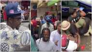 Blogger Entamoty Does A Black Sherif Lookalike Prank At Circle Tiptoe Lane, Causes Stir