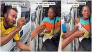 "Say yes": Bus driver begs female passenger in another vehicle as he proposes to her in traffic