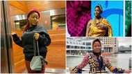 Young Ghanaian poet Nakeeyat rocks Kente and African print dresses for the Rotary International Convention in Australia