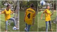 Eagles never reach stars - France Ambassador supports Black Stars, shows footballing skills in new video