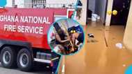 Ghana fire officer cautions against pounding fufu in flooded areas, following recent trend
