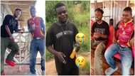 Fameye finally meets viral fan who sang his song with passion; plans to fly him abroad