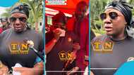 Emelia Brobbey breaks down in tears as she visits Daddy Lumba's house to commiserate with his family, video