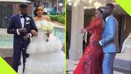 Eboue marries Ivorian beauty 7 years after divorcing Belgian woman who left him broke