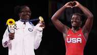 Lady with Ghanaian roots becomes 1st Black woman to win gold medal in wrestling