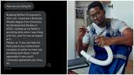 "Help me get job" - UDS graduate who pursued Business Administration in school seeks plumbing job