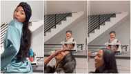 Little baby laughs hard as mum tries to twerk for the gram; video drops