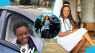 Nikita McBrown: Nana Ama McBrown's daughter receives new car after graduating from SHS