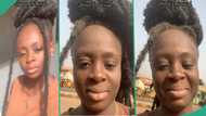 Lady shows her face and hair after travelling on dusty road using bike: "Everyone needs to see this"