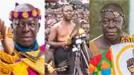 Historic: Rare video of Otumfuo Osei Tutu II taking his oath of office in 1999 pops up