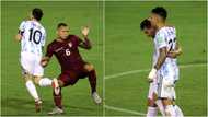 Panic as Messi survives horrific career-ending tackle as Argentina defeat Venezuela in World Cup qualifier