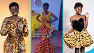 Afua Asantewaa's daughter models in her engagement dress from 9 years ago, video trends