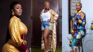 Akua GMB: Former beauty queen lights up social media in stunning outfit, many react