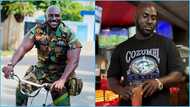Celebrity Ghanaian soldier admits he is now a US citizen: "I served in the army for 19 years"