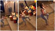 "Talent on display": Confident lady with shiny skin dances sweetly to African music, video goes viral