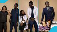Lovebirds mark academic milestone as they both graduate with enviable records