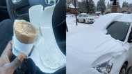 Please don't travel; I left coffee in my car & it turned into ice cream - Man in Canada advises