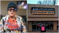 "I now own a successful restaurant in the US after leaving Ghana" - Lady shares in video