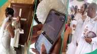 Nigerian bride's unexpected WhatsApp post on her wedding day goes viral, people react