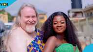 Ghanaian lady in her 20s ties the knot with obroni man old enough to be her father