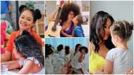 Nadia Buari: 7 memorable times actress almost got caught revealing the faces of her adorable 4 kids