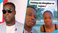 Ex-Ghanaian footballer, Charles Taylor shows off beautiful daughter who is a student at UG