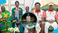 Otumfuo's son Nana Kwame Kyeretwie celebrates 18th birthday with a private party, photo