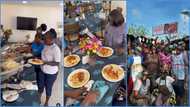 Official Starter organises buffet for market women in video, warms hearts