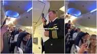 Emotional moment announces retirement to passengers after flying for 43 years