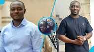 Samuel Aboagye’s daughter bitterly weeps over his death in sad video, peeps console her
