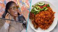 Ghanaians on Twitter heavily descend on Hilda Baci over her comments about Ghana's unflavoured Jollof