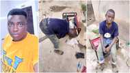 Nigerian boy fixes man's generator in few minutes, makes it work again, his photos stir reactions