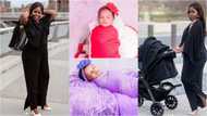 Kaakie reveals real name and cute face of her 1st daughter; drops stunning photos, fans say wow