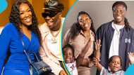 Stonebwoy, with his wife and children, bag their first family ambassadorial deal with GC Brand