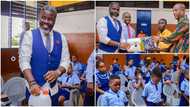 Sammy Kuffour makes beautiful donation to Dzorwulu Special School