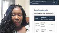 Nigerian mum abroad shares huge sum Canadian government sent her as child support: "I was rejoicing"