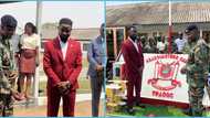 Apostle Solomon Oduro: Charlotte Oduro's ex-husband donates to the Ghana Armed Forces