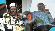 Ghanaian lady slams popular chief over remarks about Bawumia, video sparks reactions