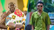 Kofi Kinaata's priceless reaction after watching Otumfuo's speech gets many laughing hard