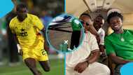 Christopher Bonsu Baah spotted in private jet ahead of lucrative Al Qadsiah deal: Video