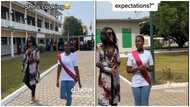 Wesley Girls: Pretty Form 1 girl being taught how to sashay on her first-day at school causes stir