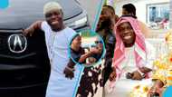 Shatta Bandle flaunts recently married third wife during trip to restaurant, video stirs reactions