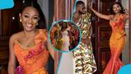 Ernest Ofori Sarpong’s daughter Cindy makes rare public appearance at her cousin's wedding, video
