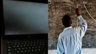 Ghanaian teacher's newly distributed laptop behaves like 'mumu' after 2 days; video goes viral